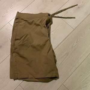 Old Navy Snap/String Khaki Shorts